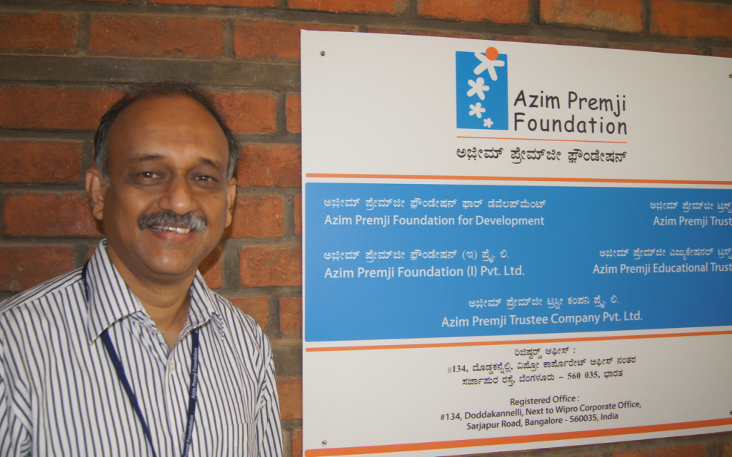 Sudheesh Venkatesh, Chief People Officer - Azim Premji Foundation